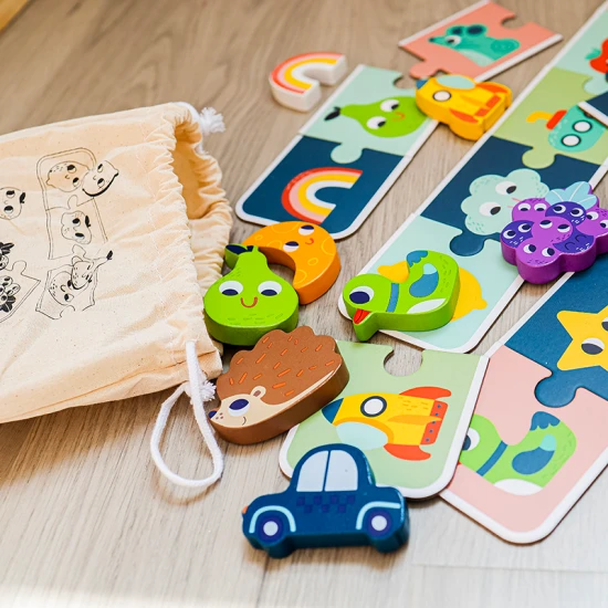 Senzorické pexeso a puzzle pro rozvoj motoriky a paměti