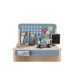 Pracovní stůl s nářadím Modrý