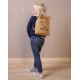 Batoh My First Bag Hnědý Plyšový