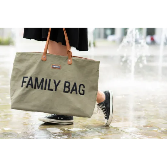 Childhome Cestovní taška Family Bag Khaki Cestovní taška Family Bag Khaki