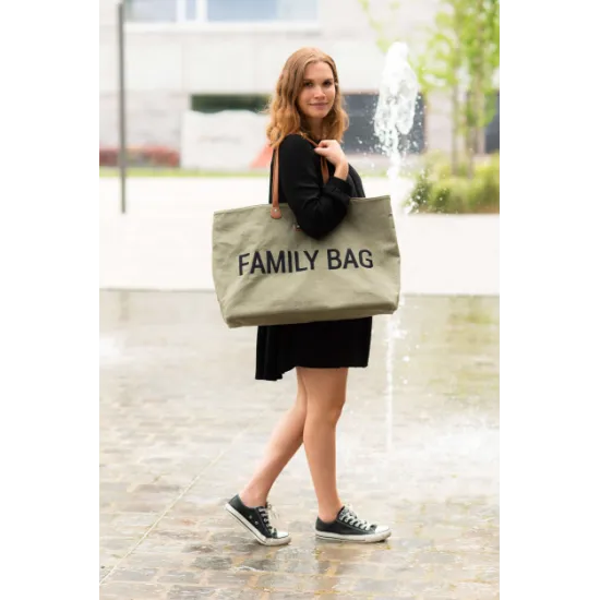 Childhome Cestovní taška Family Bag Khaki Cestovní taška Family Bag Khaki