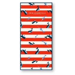 Plážový ručník 135 x 65 cm Velryby Plážový ručník 135 x 65 cm Velryby