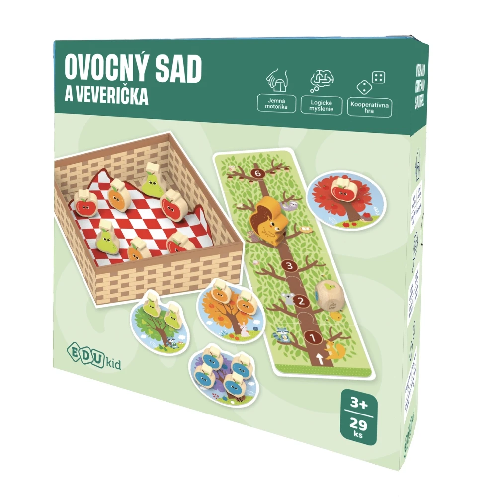Hra Ovocný sad a veverka Hra Ovocný sad a veverka