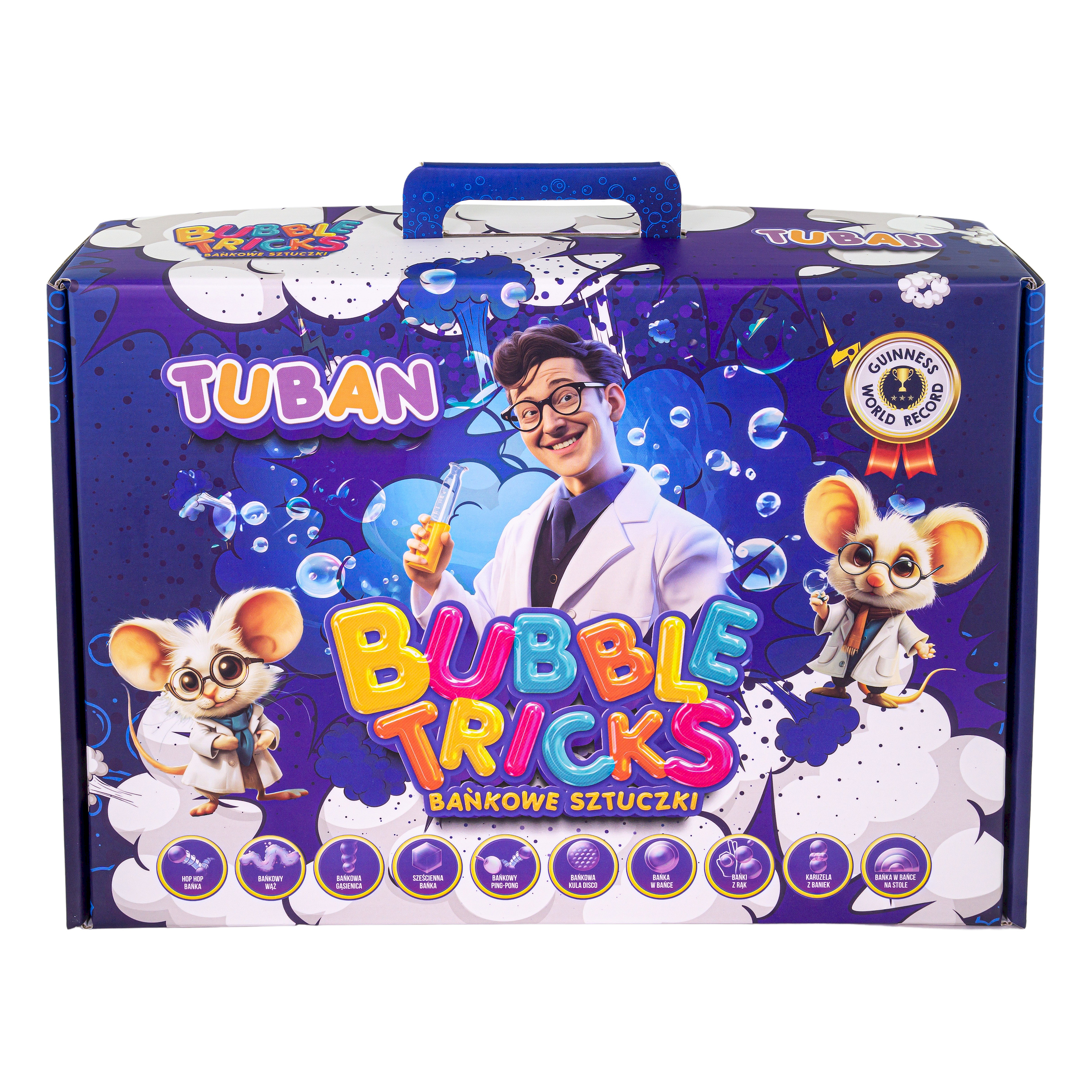 Sada 10 bublinových triků Sada 10 bublinových triků
