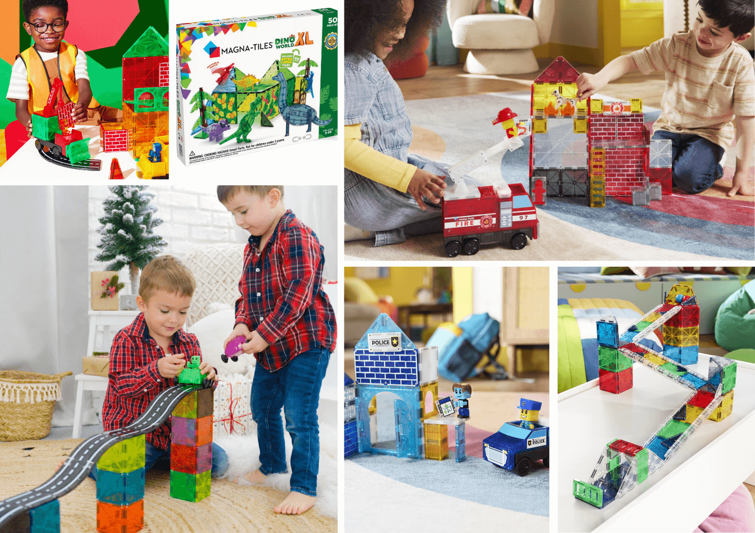 Magnetické stavebnice MAGNA-TILES – vánoční dárek pro kluky